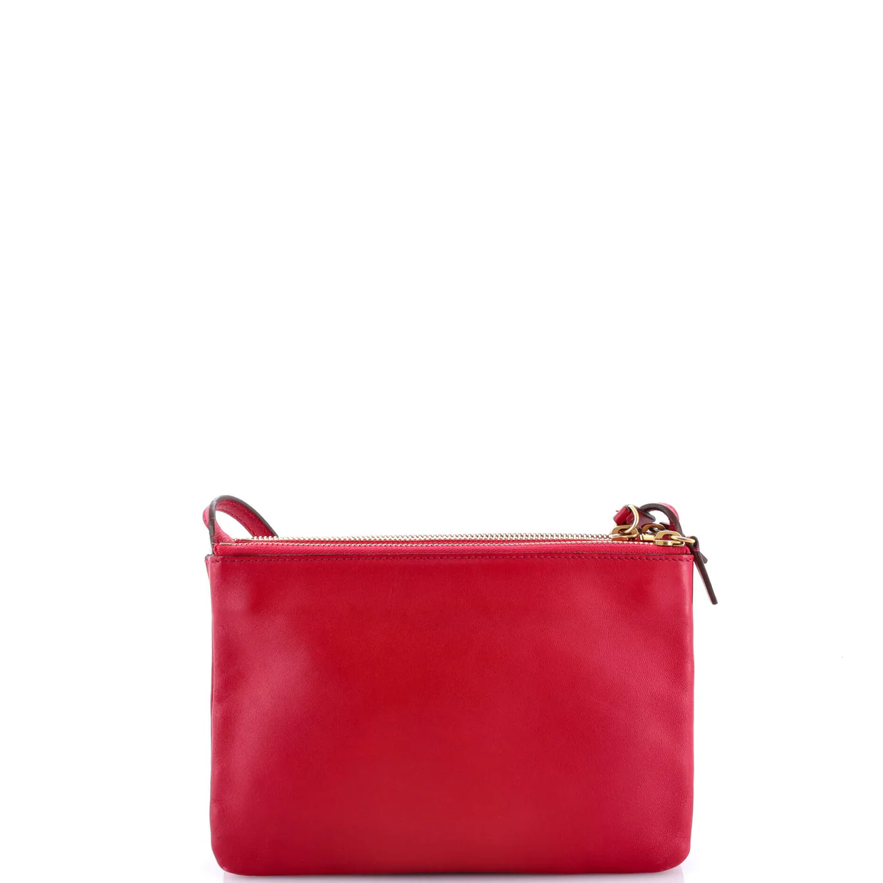 Trio Crossbody Bag Leather Small - Deep Luxury