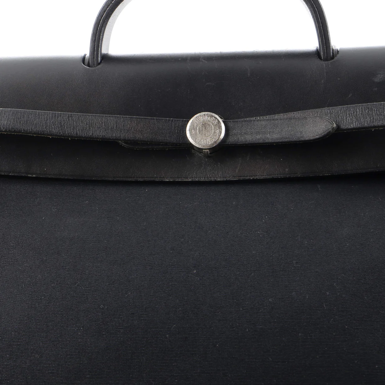 Herbag Toile and Leather MM - Deep Luxury