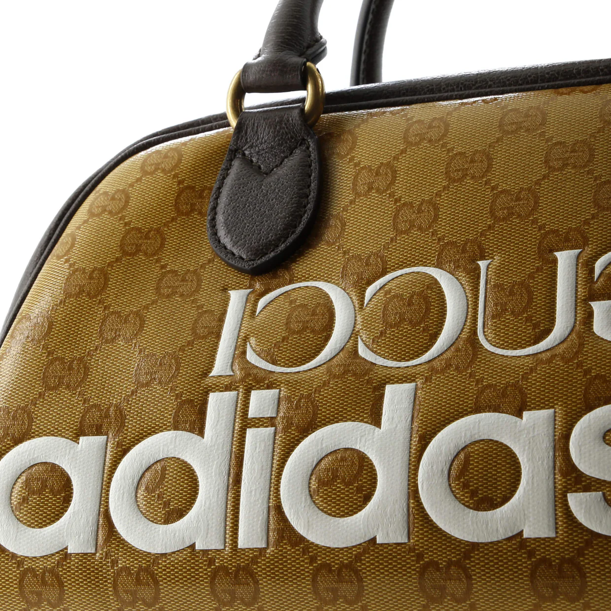 x adidas Duffle Bag GG Coated Canvas Mini - Deep Luxury