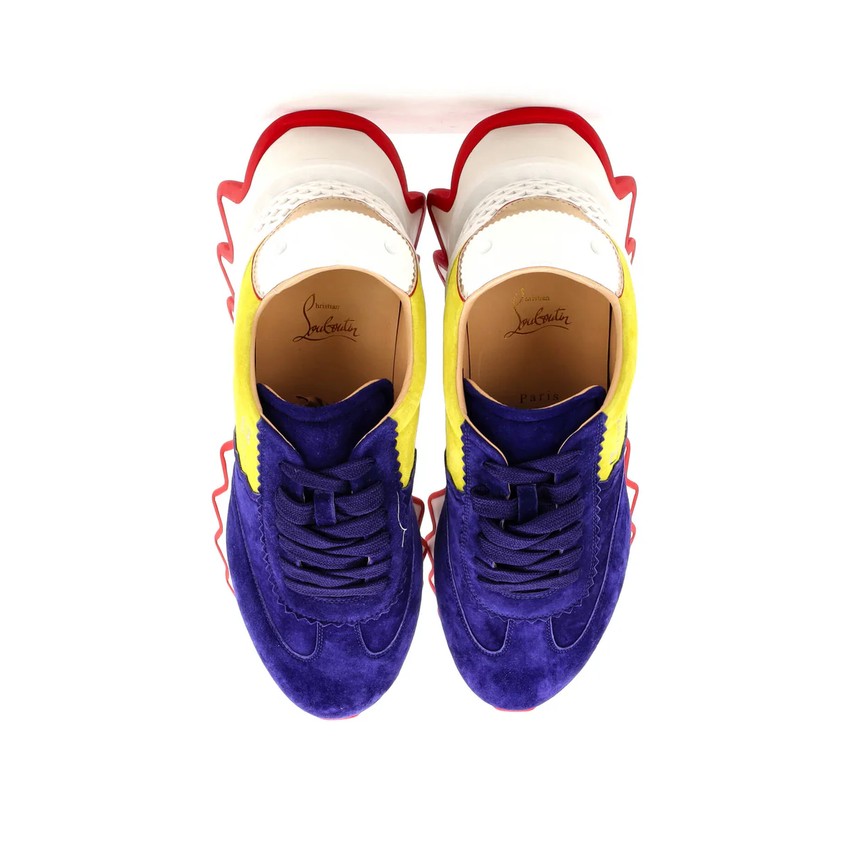 Loubishark Sneakers Suede - Deep Luxury