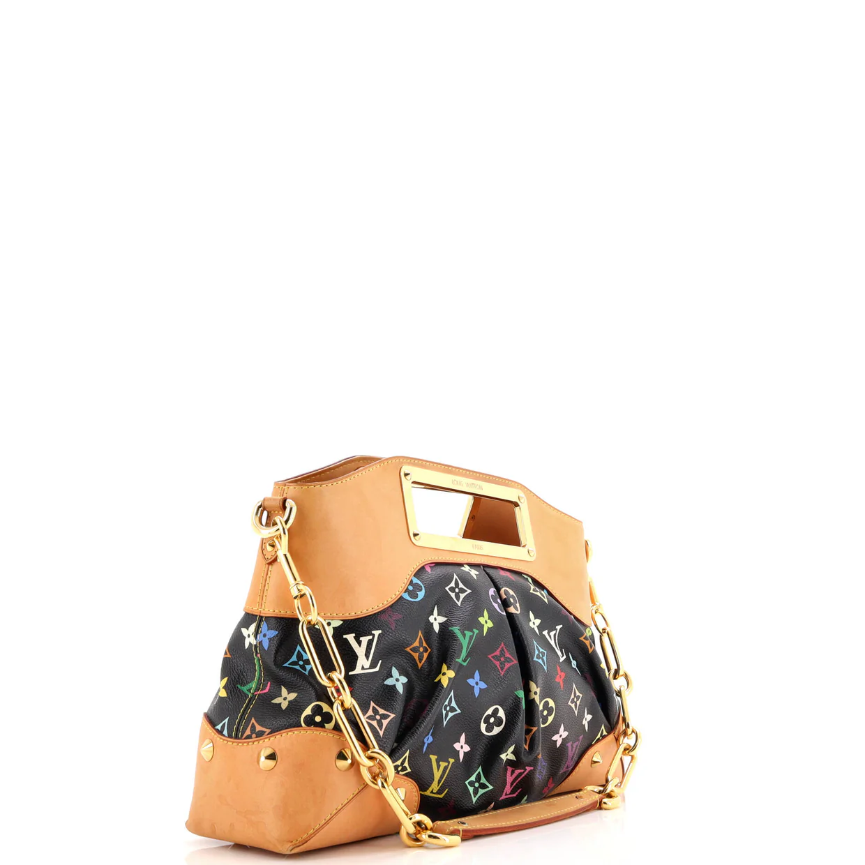 Judy Handbag Monogram Multicolor MM - Deep Luxury