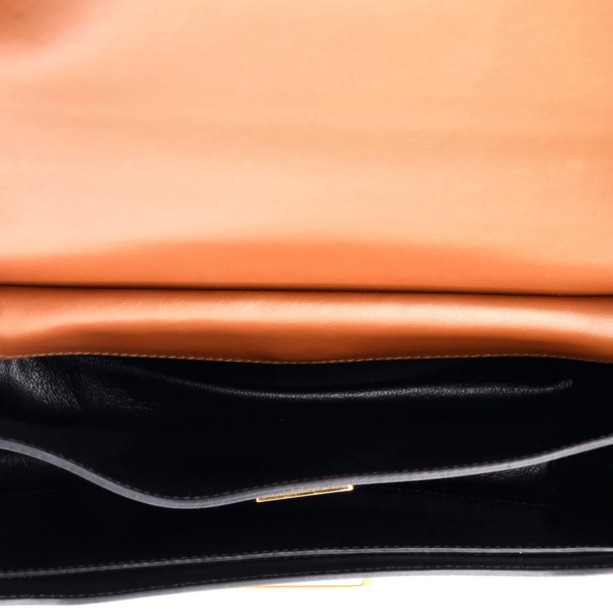 Cahier Crossbody Bag City Calf and Saffiano Large - Deep Luxury