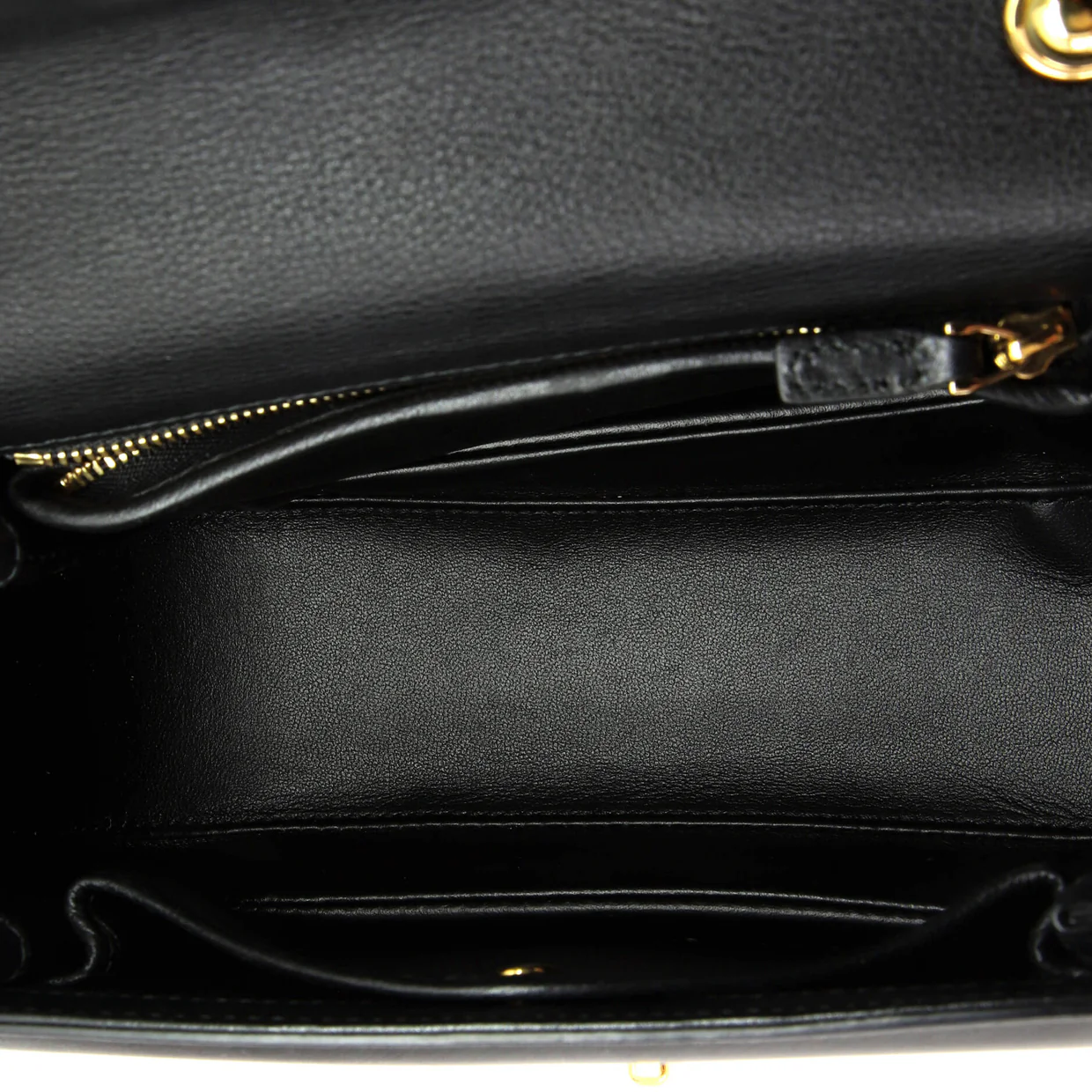 Blondie NM Chain Top Handle Bag Leather Small - Deep Luxury