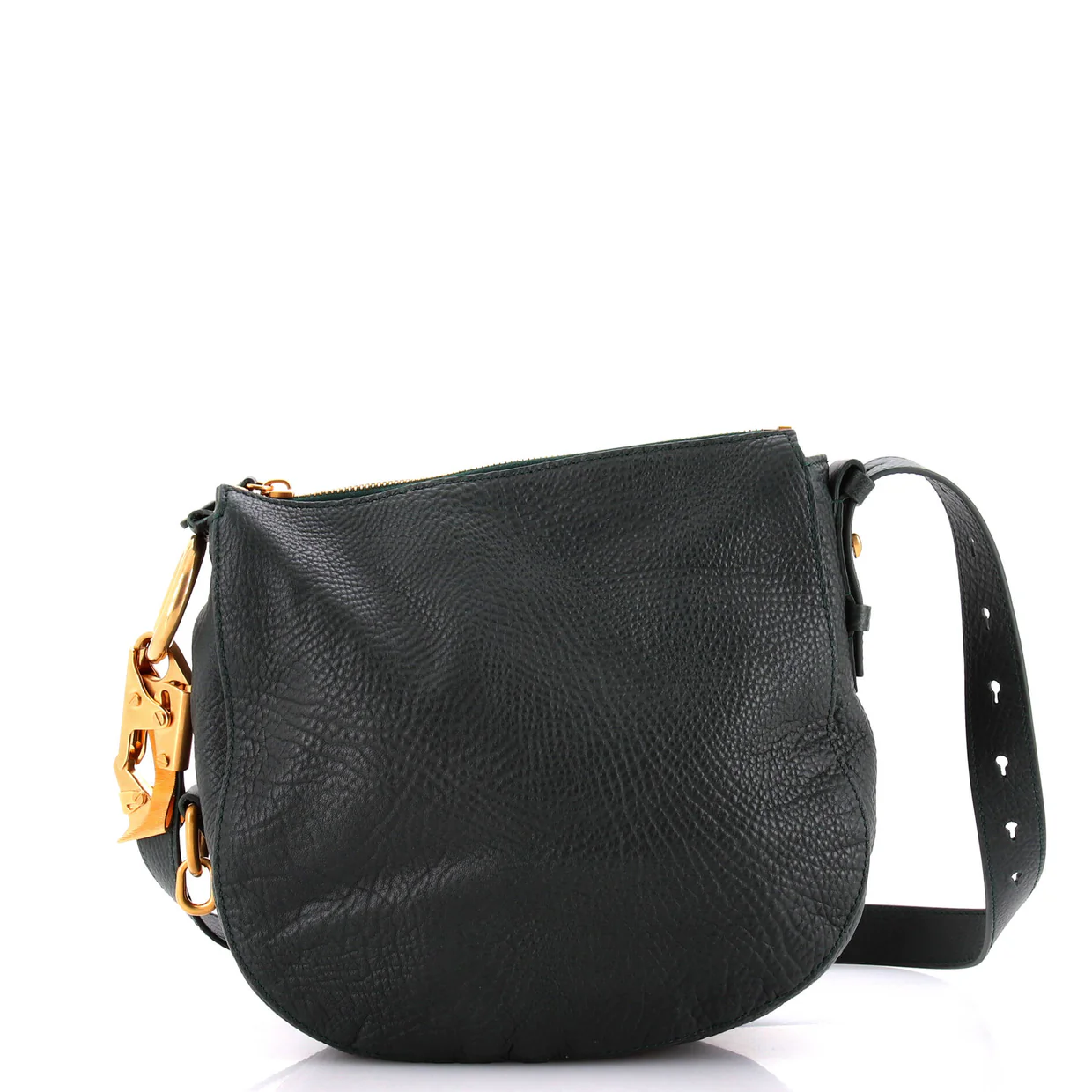 Knight Shoulder Bag Leather Small - Deep Luxury