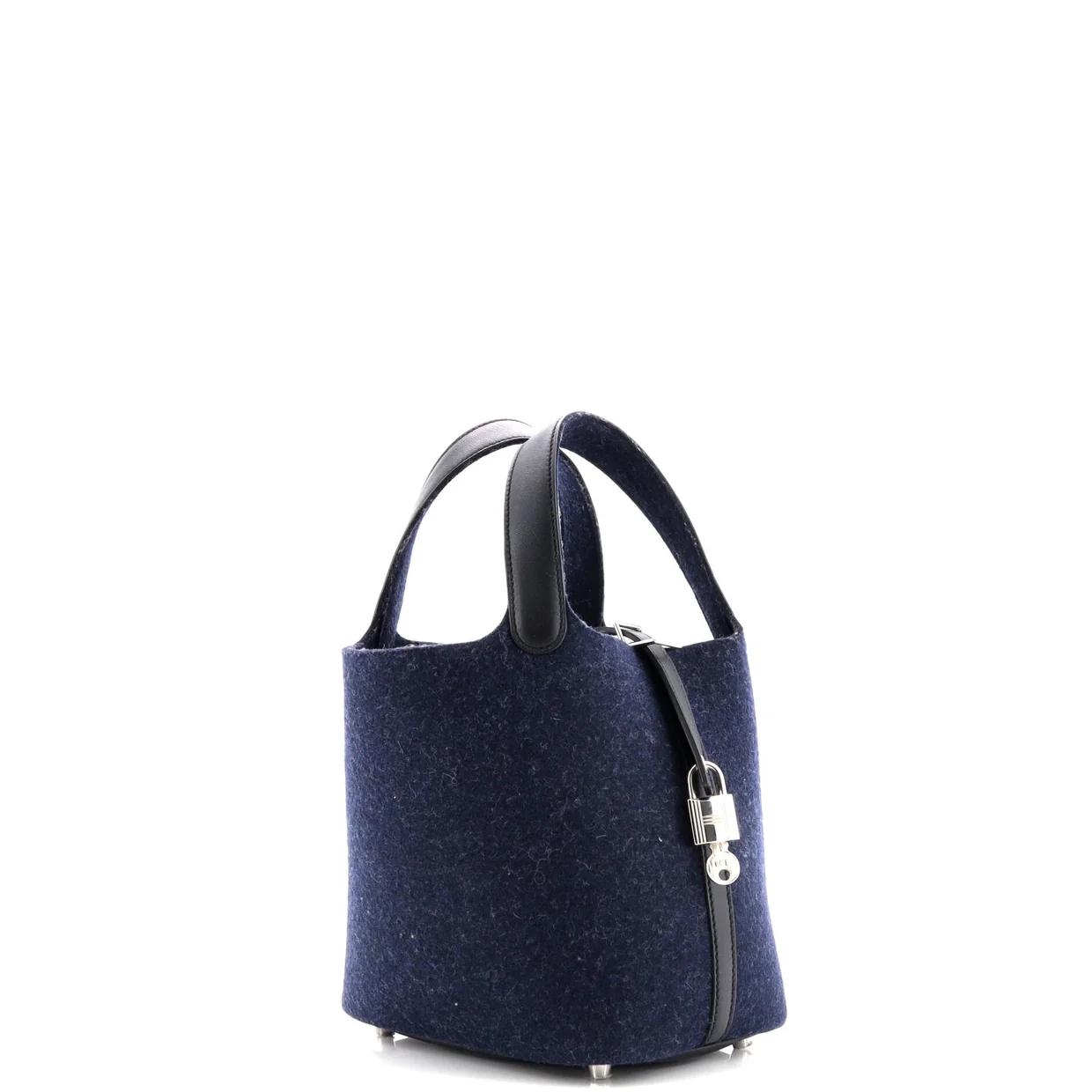 Picotin Lock Bag Felt with Leather PM - Deep Luxury