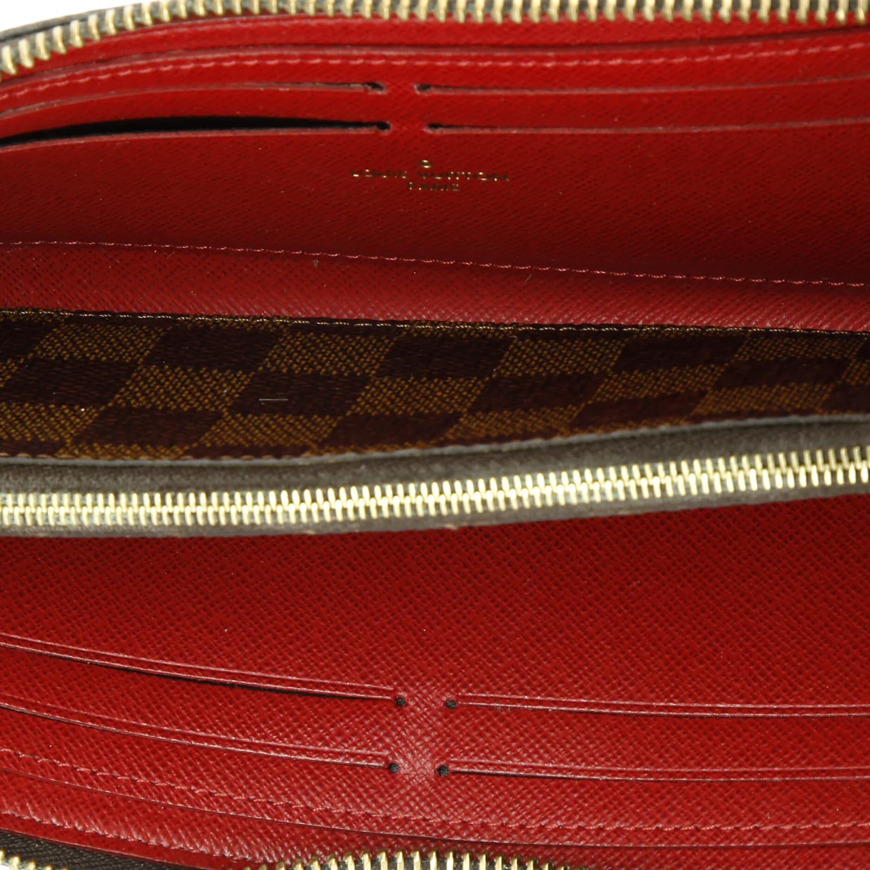 Clemence Wallet Damier - Deep Luxury