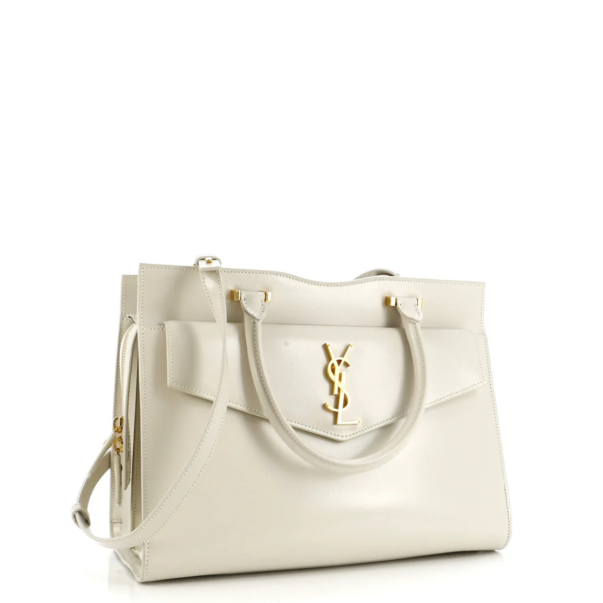 Uptown Tote Leather Medium - Deep Luxury