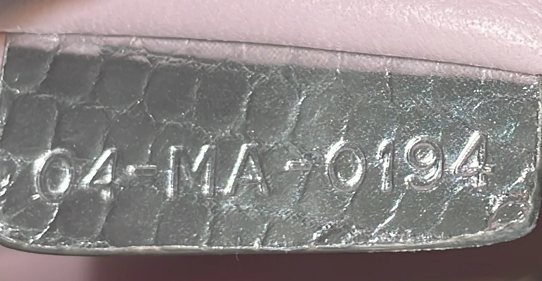 Lady Dior Bag Lizard with Metal Applique Mini - Deep Luxury