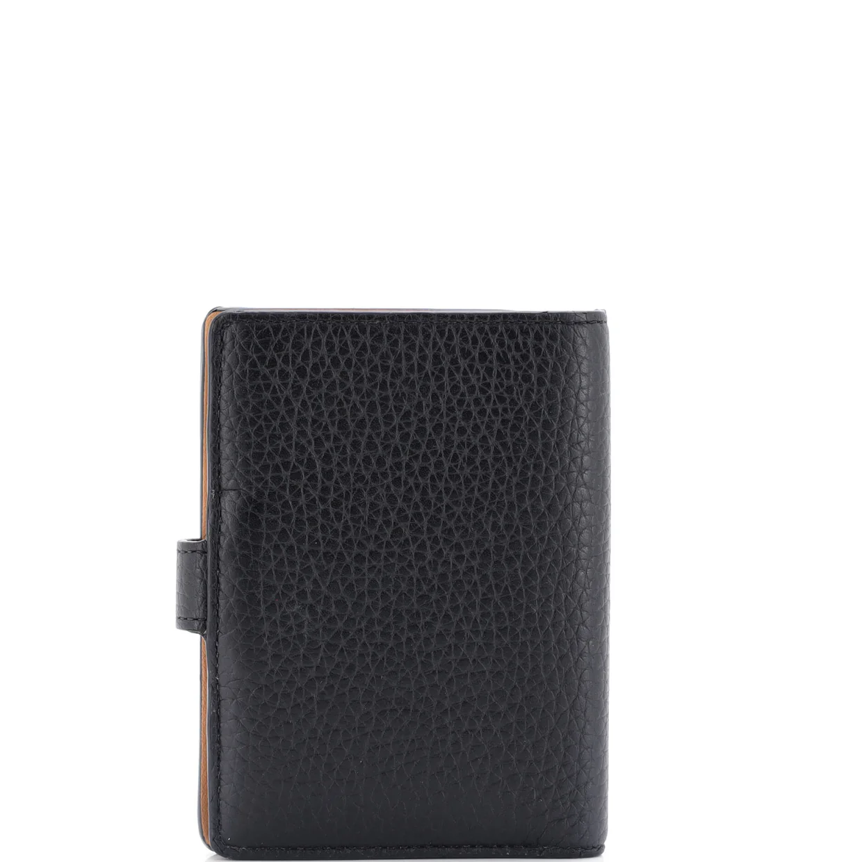 LV Vertical Wallet Taurillion Leather Compact - Deep Luxury