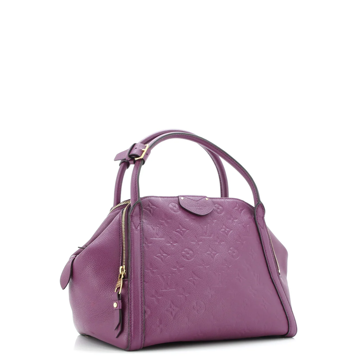 Marais Handbag Monogram Empreinte Leather MM - Deep Luxury