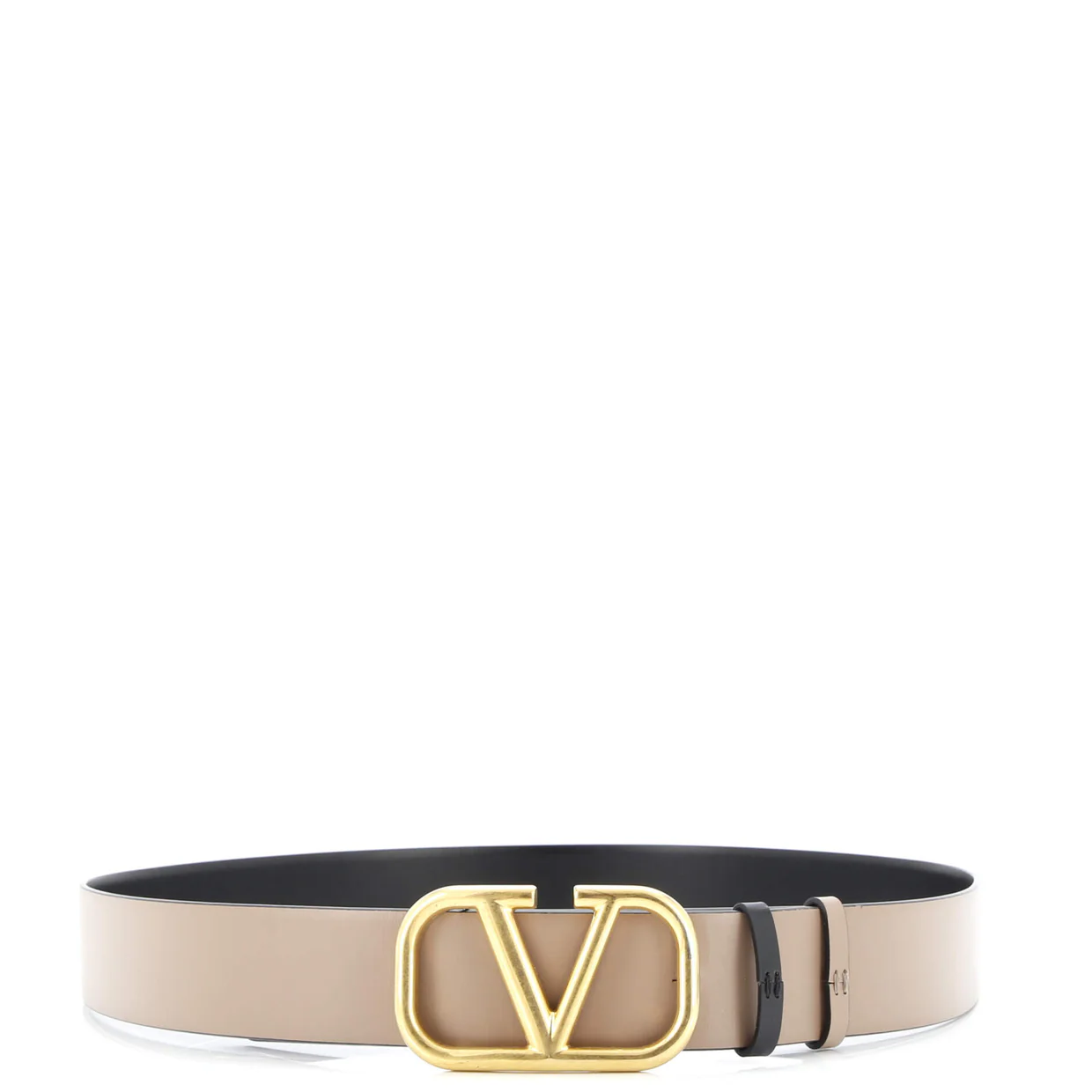 VLogo Reversible Belt Leather Wide - Deep Luxury