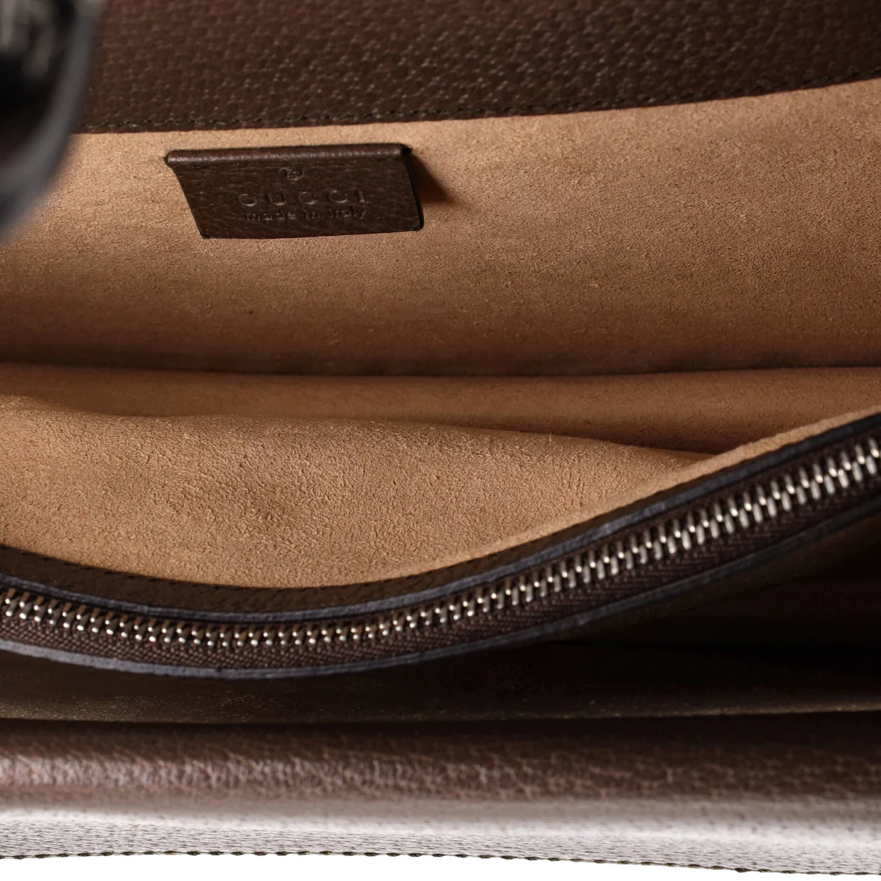 Dionysus Top Handle Chain Bag GG Coated Canvas Small - Deep Luxury