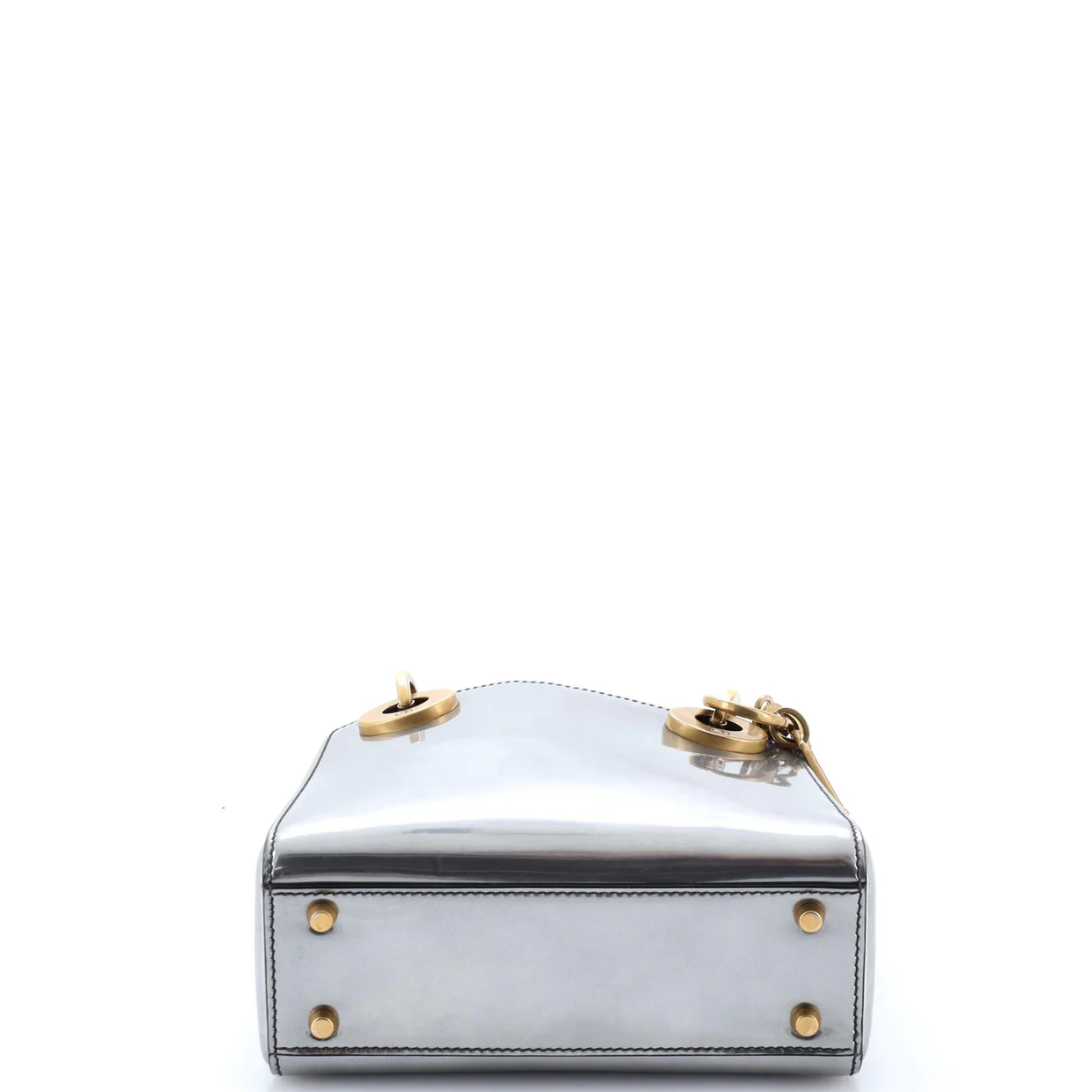 Lady Dior Chain Bag Patent Mini - Deep Luxury