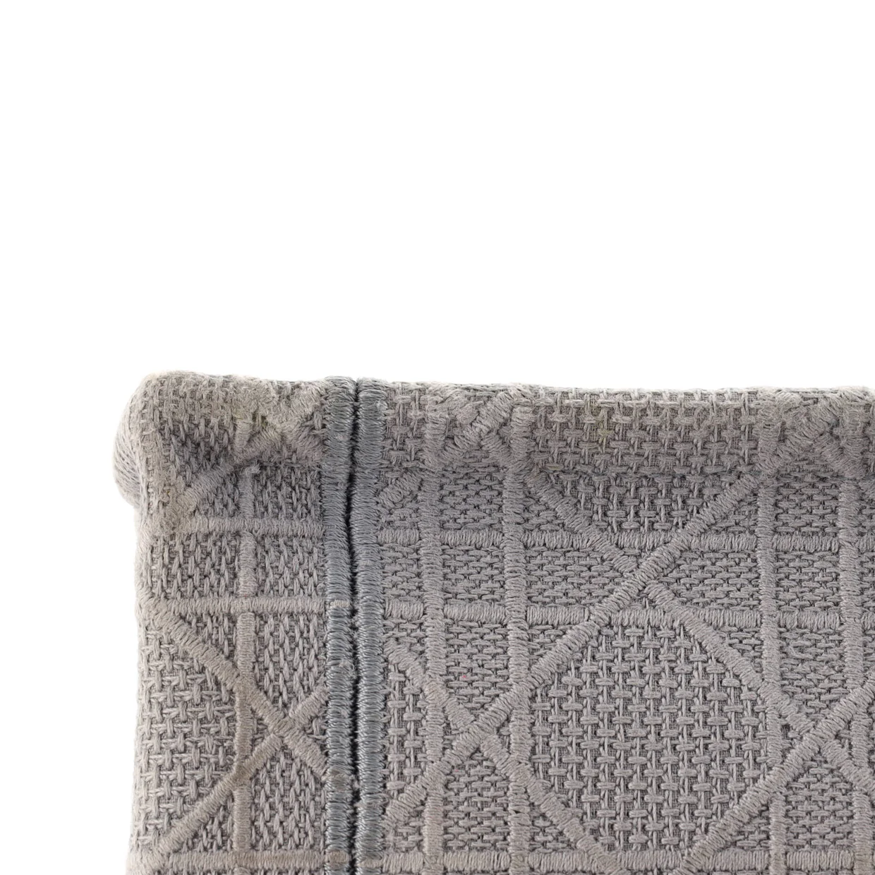 Book Tote Cannage Embroidered Canvas Medium - Deep Luxury