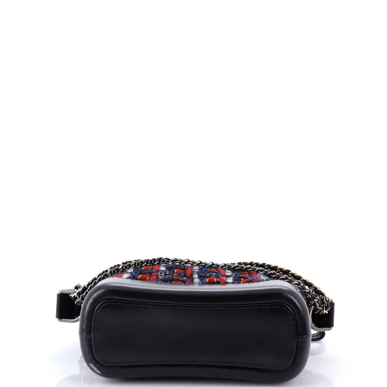 Gabrielle Hobo Quilted Tweed and Calfskin Small - Deep Luxury