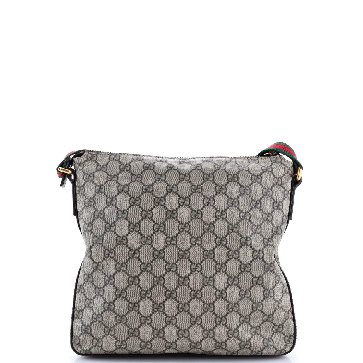 Courrier Zip Messenger GG Coated Canvas with Applique Medium - Deep Luxury