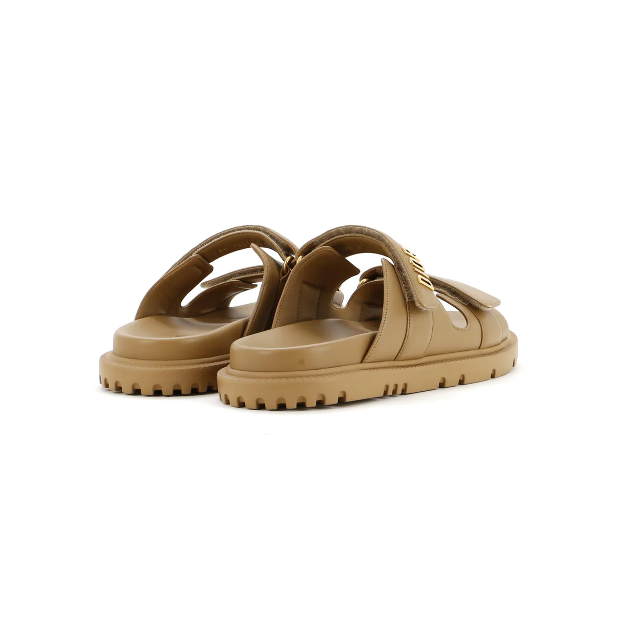 Women's DiorAct Slide Sandals Leather - Deep Luxury