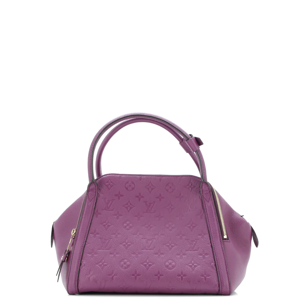 Marais Handbag Monogram Empreinte Leather MM - Deep Luxury