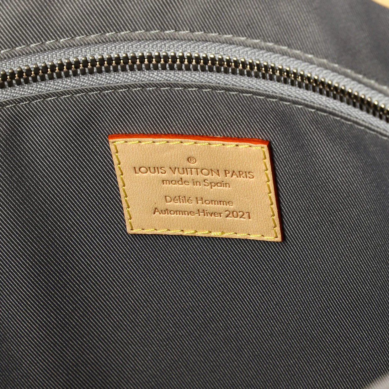 Sac Plat Bag Monogram Mirror Coated Canvas - Deep Luxury