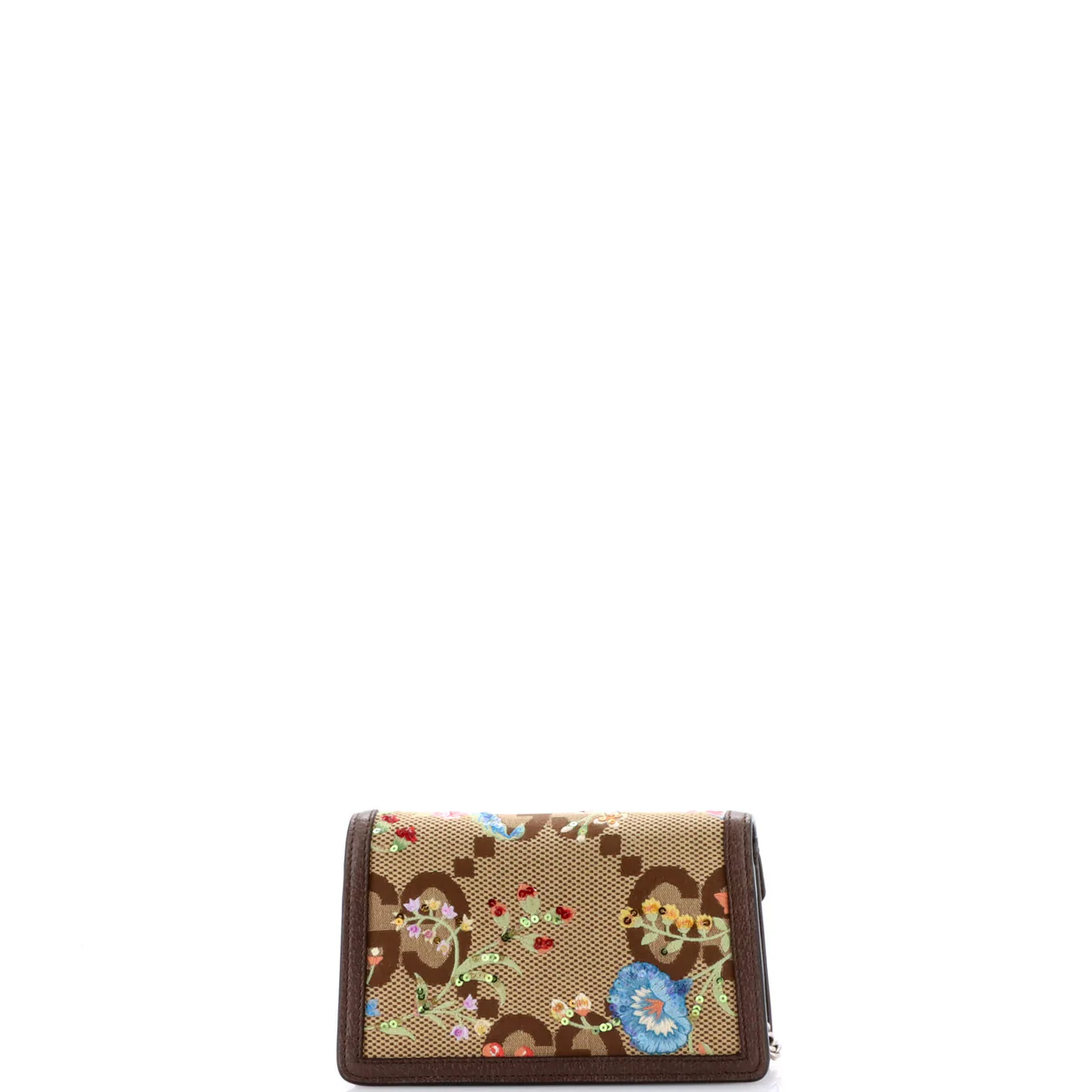 Dionysus Bag Embroidered Jumbo GG Canvas Super Mini - Deep Luxury