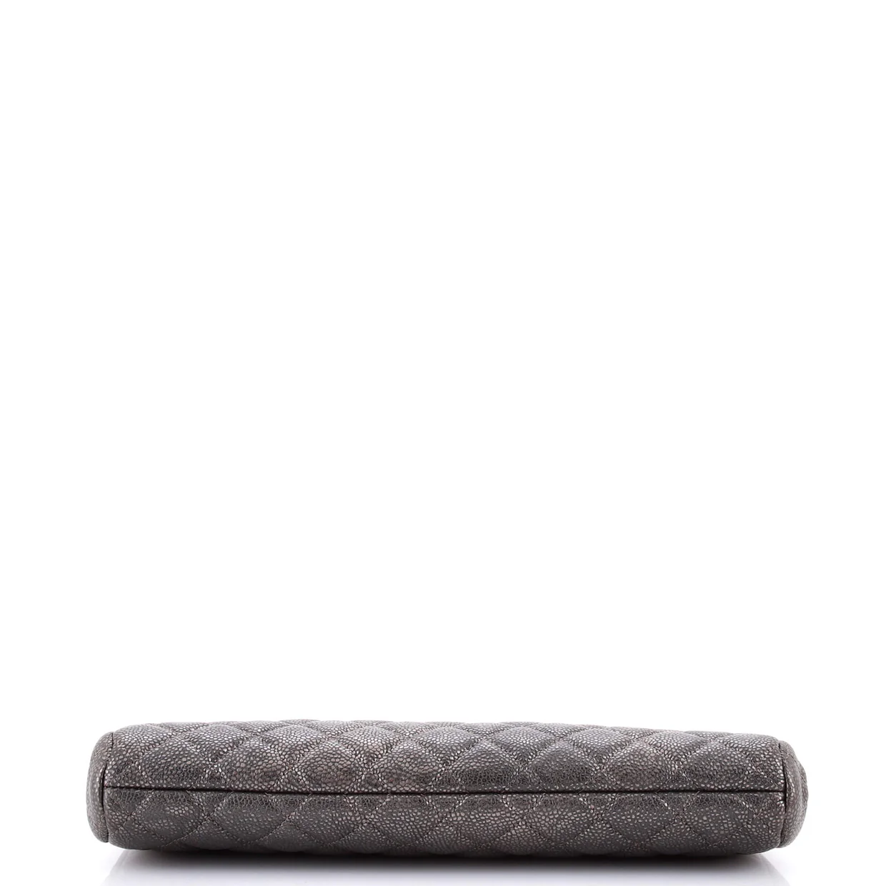 CC Frame Clutch Quilted Caviar Large - Deep Luxury