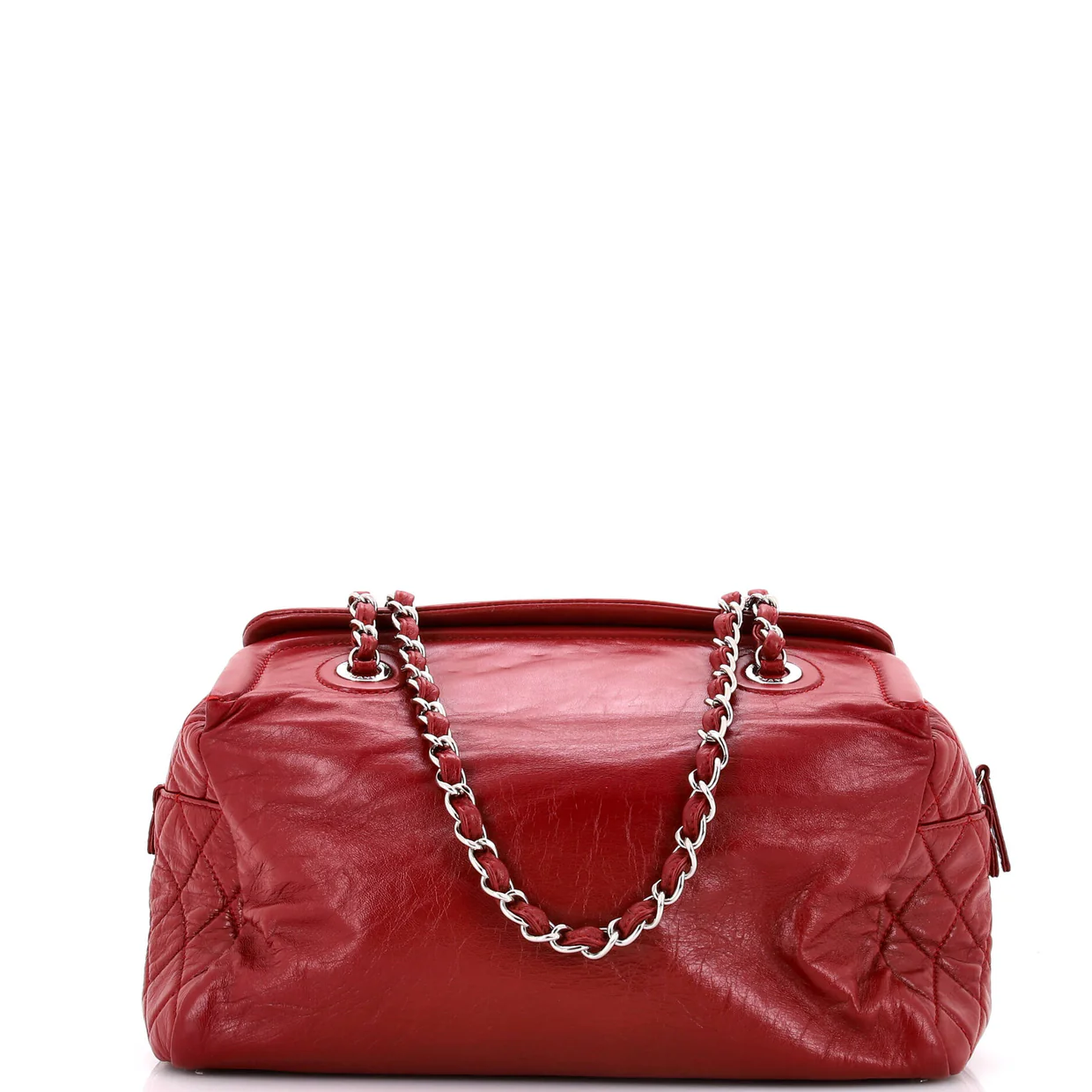 CC Frame Tote Calfskin Large - Deep Luxury