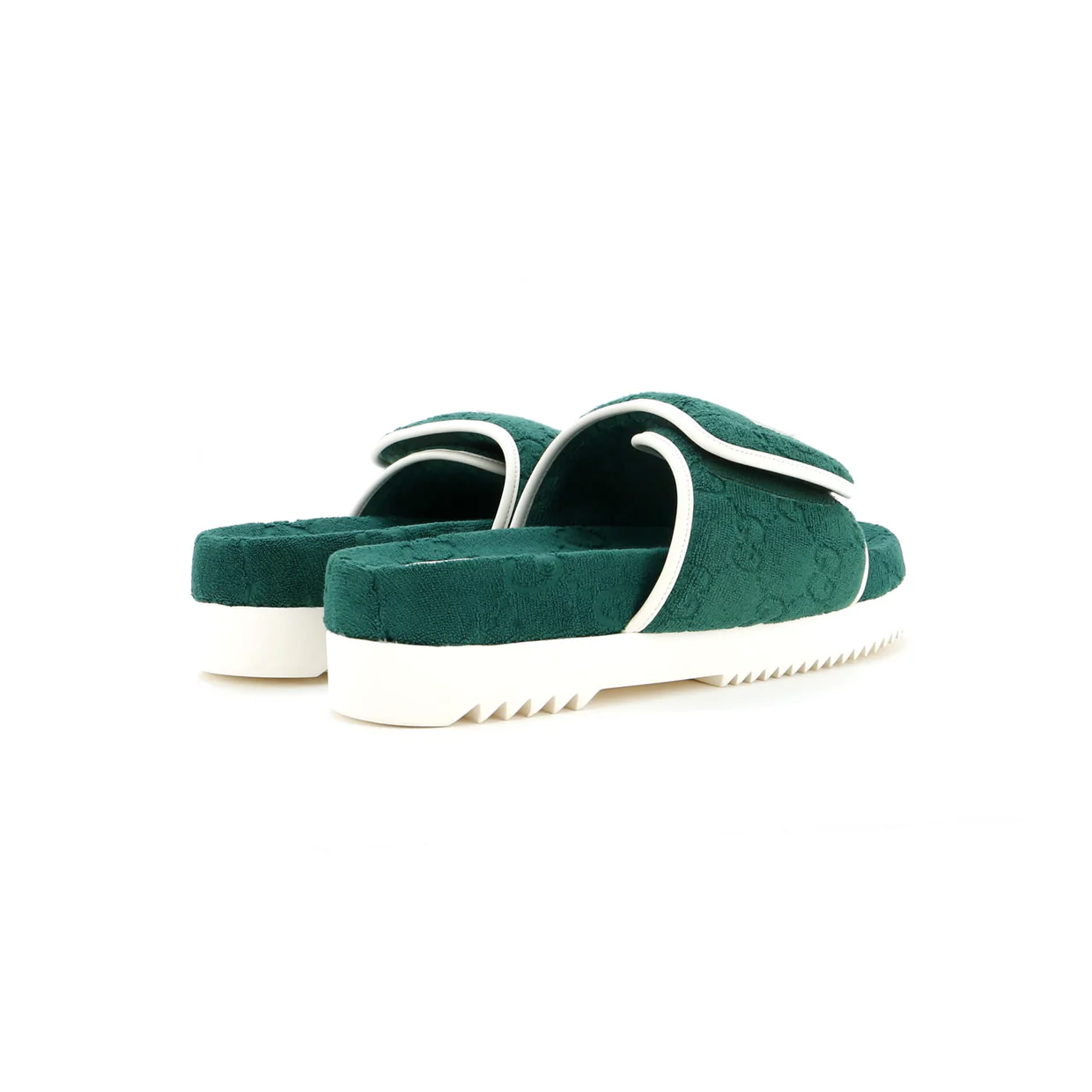 x Adidas Men's Platform Slide Sandals Terry Cloth - Deep Luxury