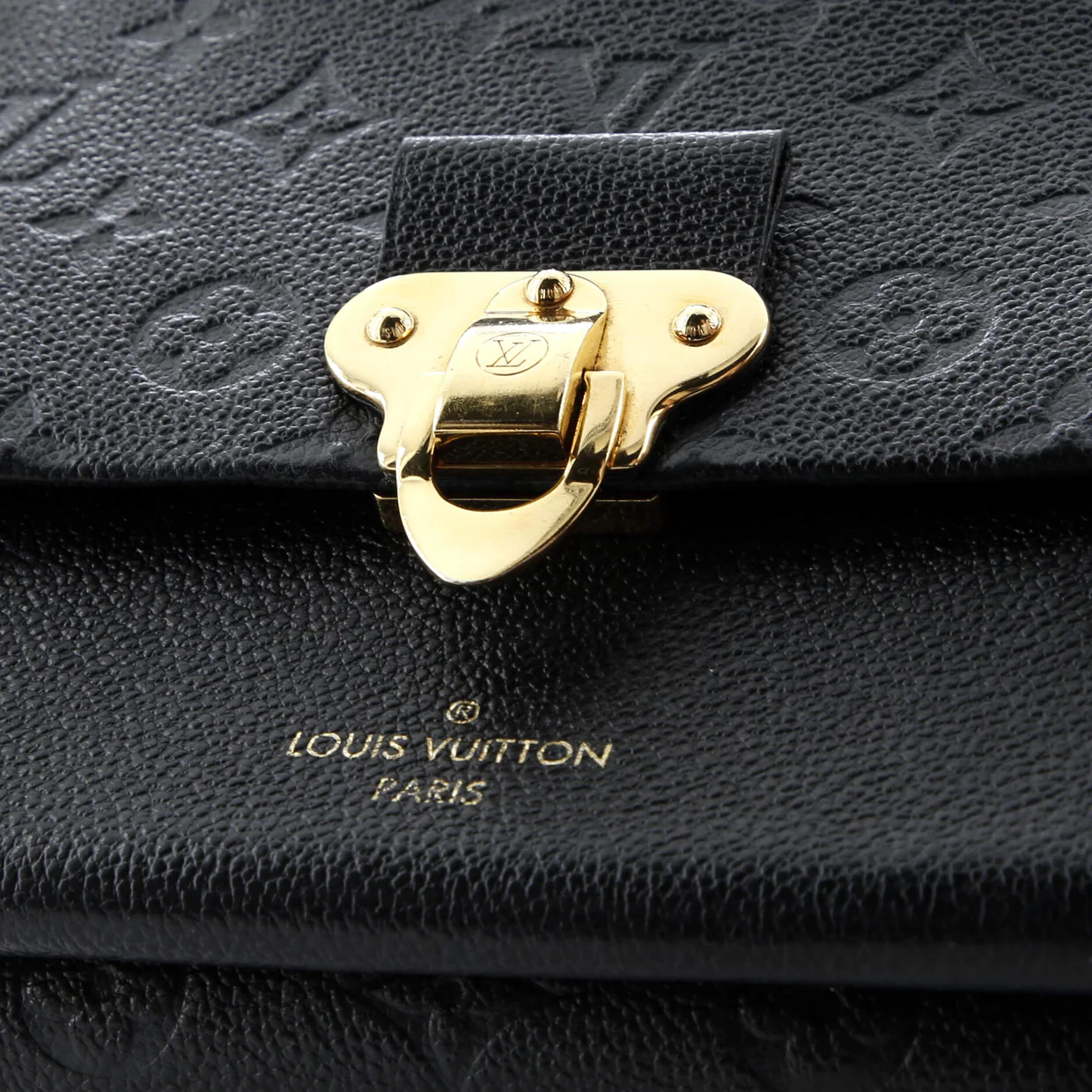 Vavin Handbag Monogram Empreinte Leather MM - Deep Luxury