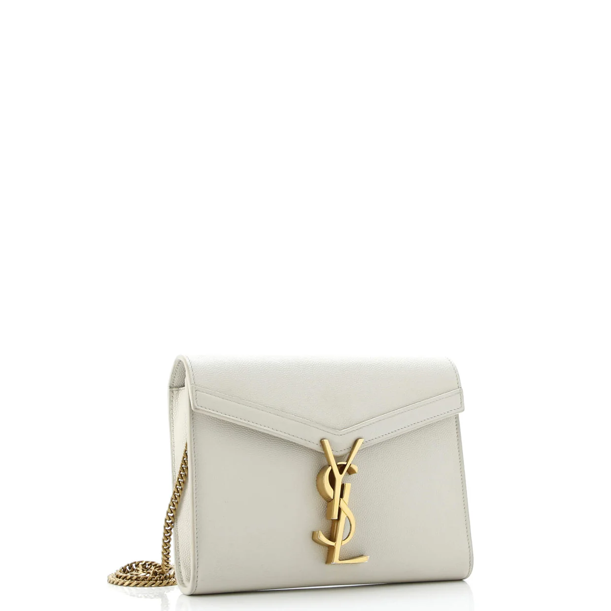 Cassandra Chain Wallet Leather Mini - Deep Luxury