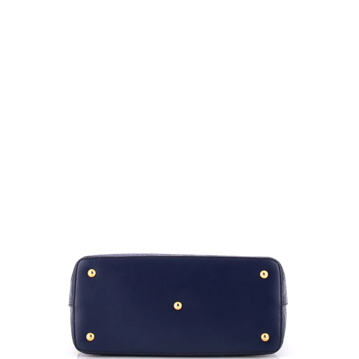 Signature Fold Over Tote Guccissima Leather Medium - Deep Luxury