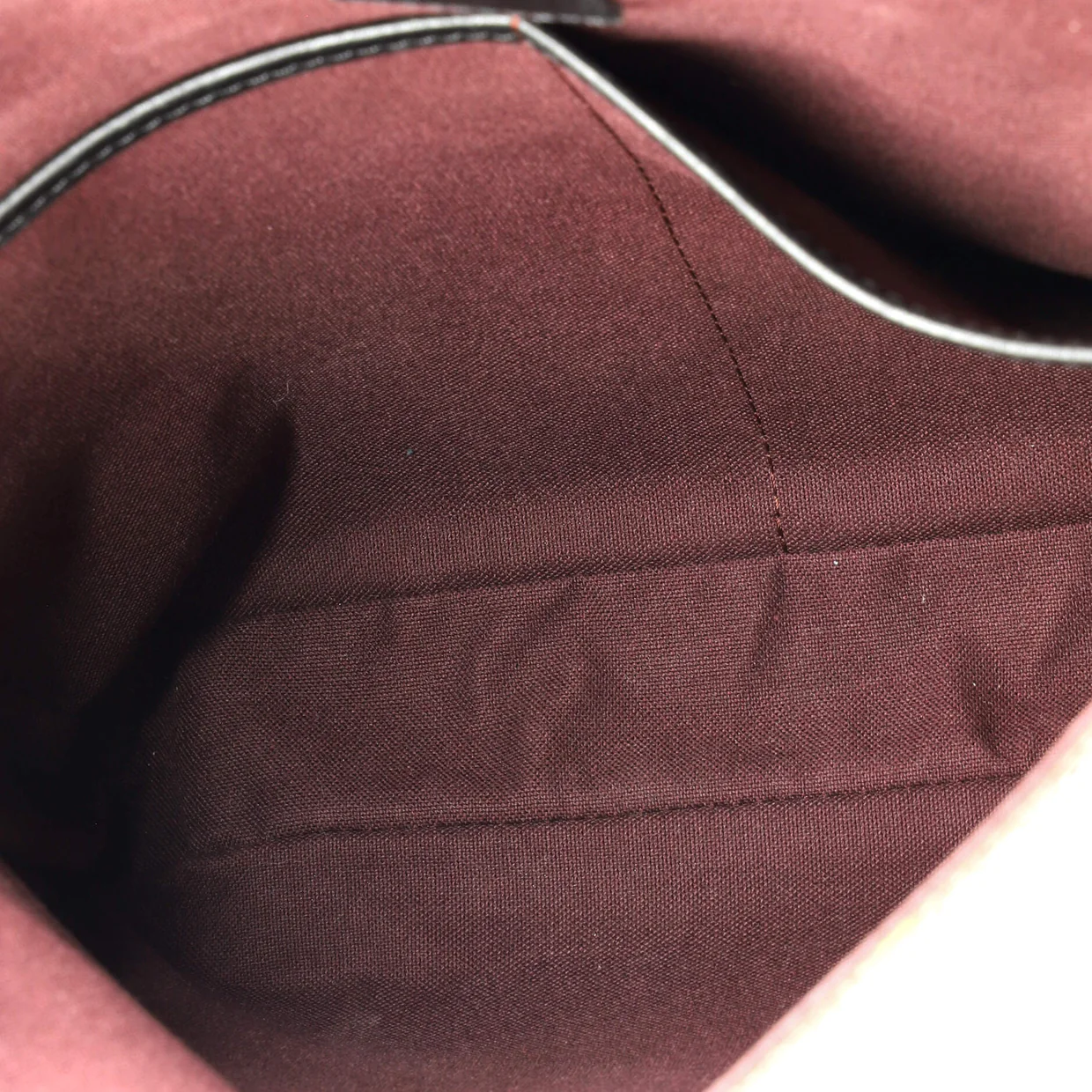 Bass Messenger Bag Macassar Monogram Canvas MM - Deep Luxury