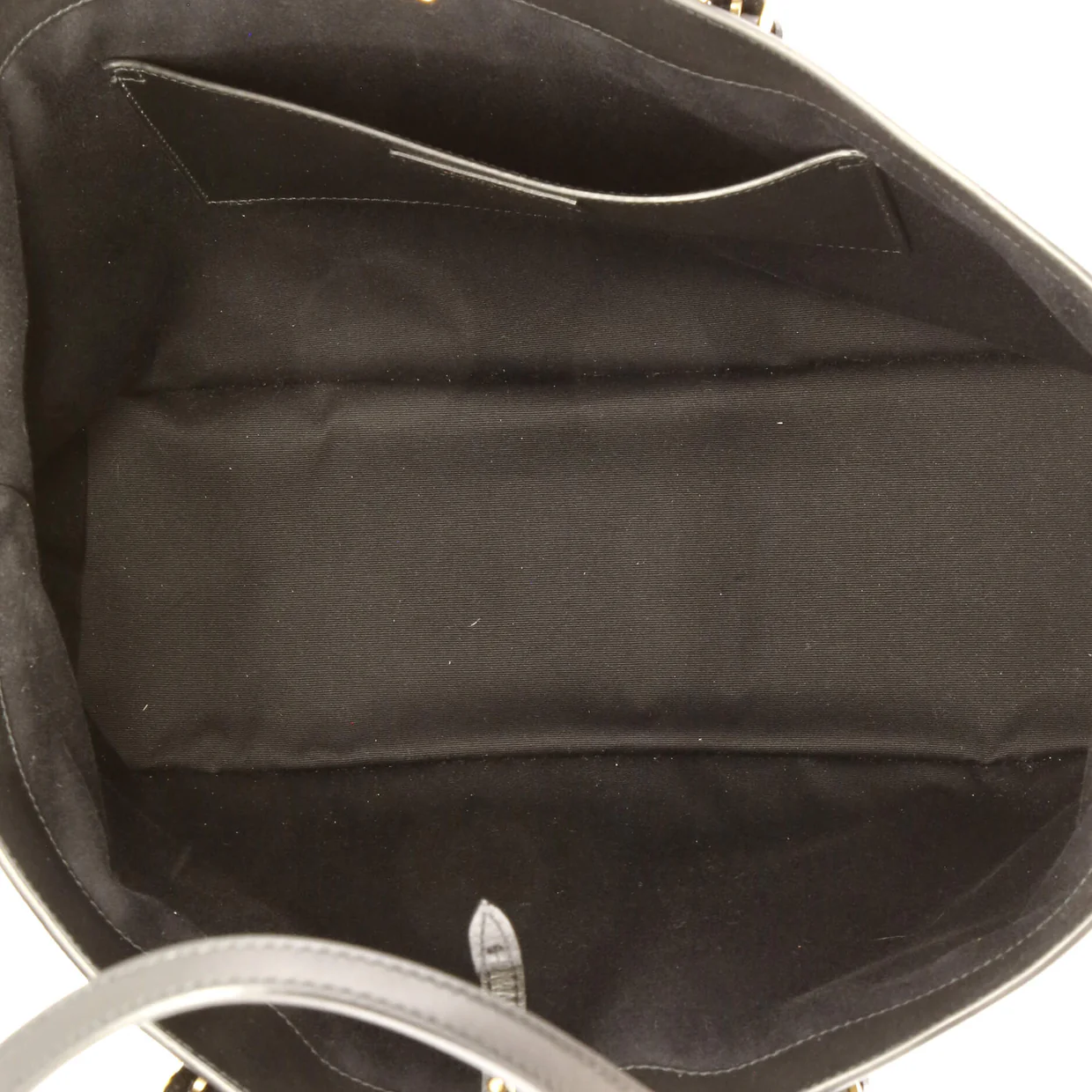 Shopper Tote Leather and Raffia - Deep Luxury