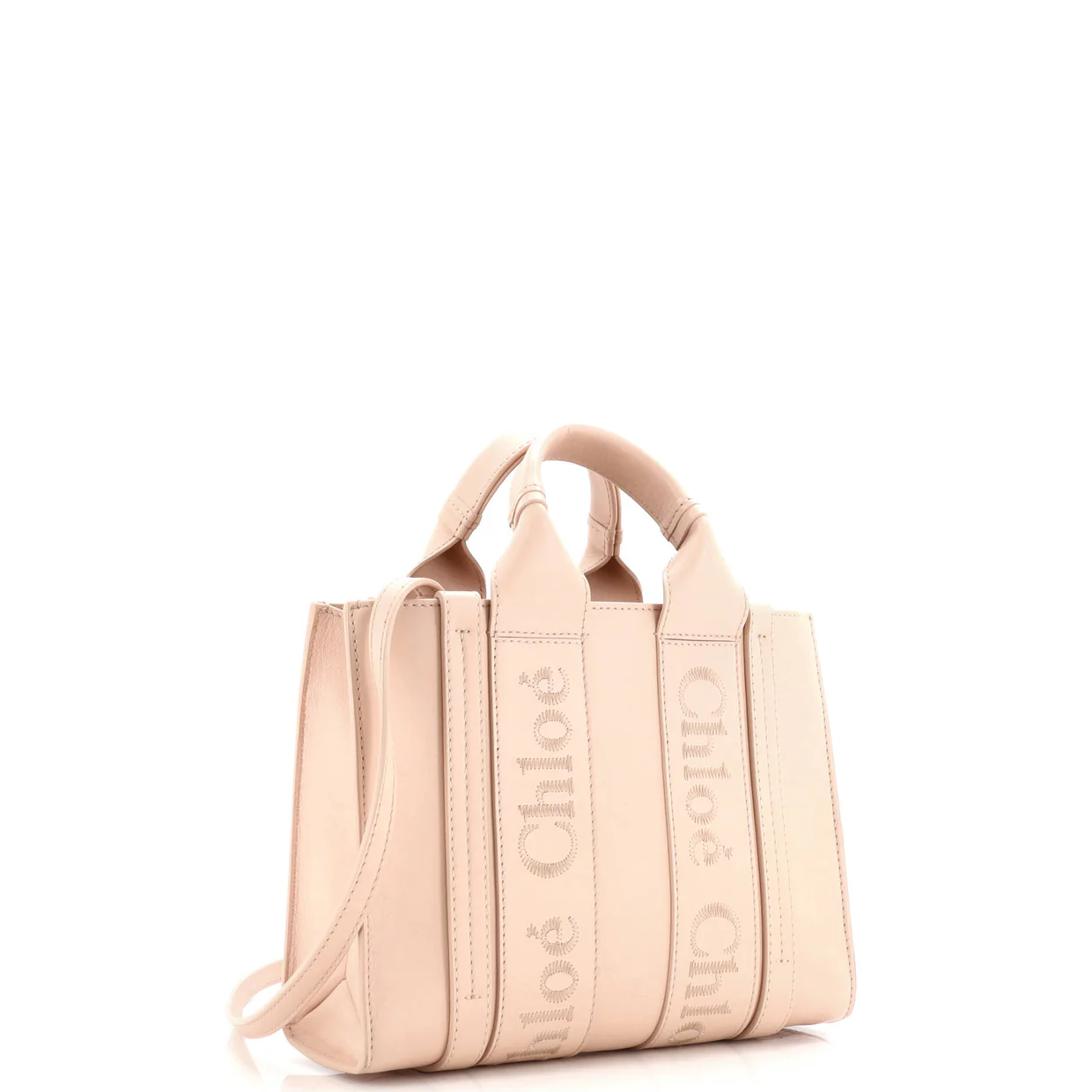 Woody Convertible Tote Leather Small - Deep Luxury