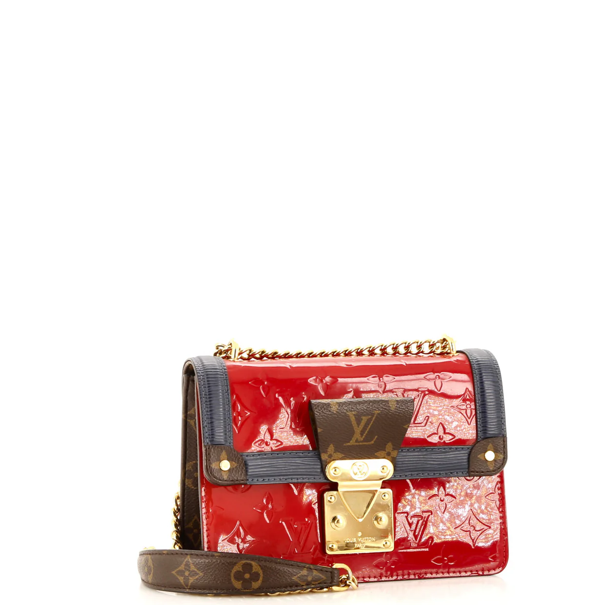 Wynwood Handbag Monogram Vernis with Monogram Canvas and Epi Leather - Deep Luxury