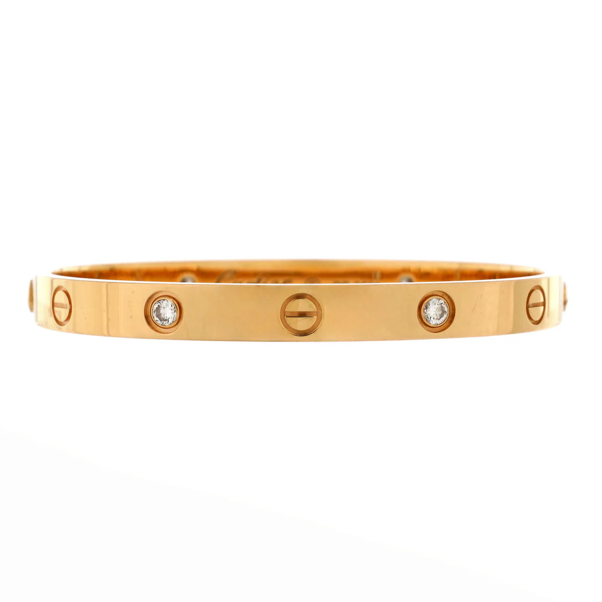 Love 4 Diamond Bracelet 18K Rose Gold with Diamonds - Deep Luxury