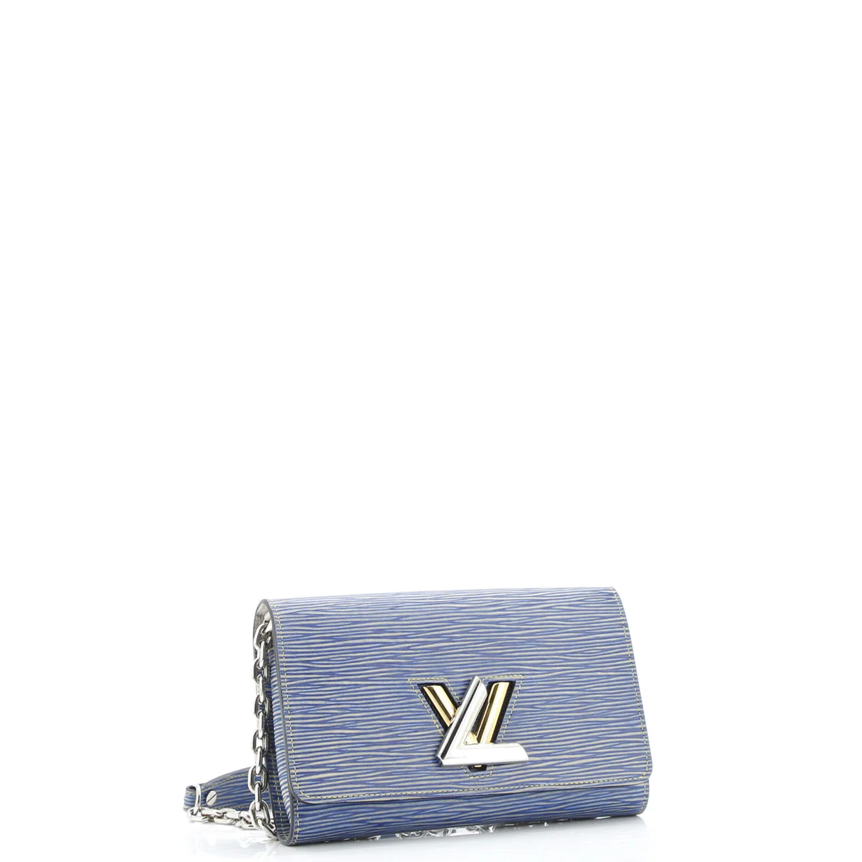 Twist Chain Wallet Epi Leather - Deep Luxury