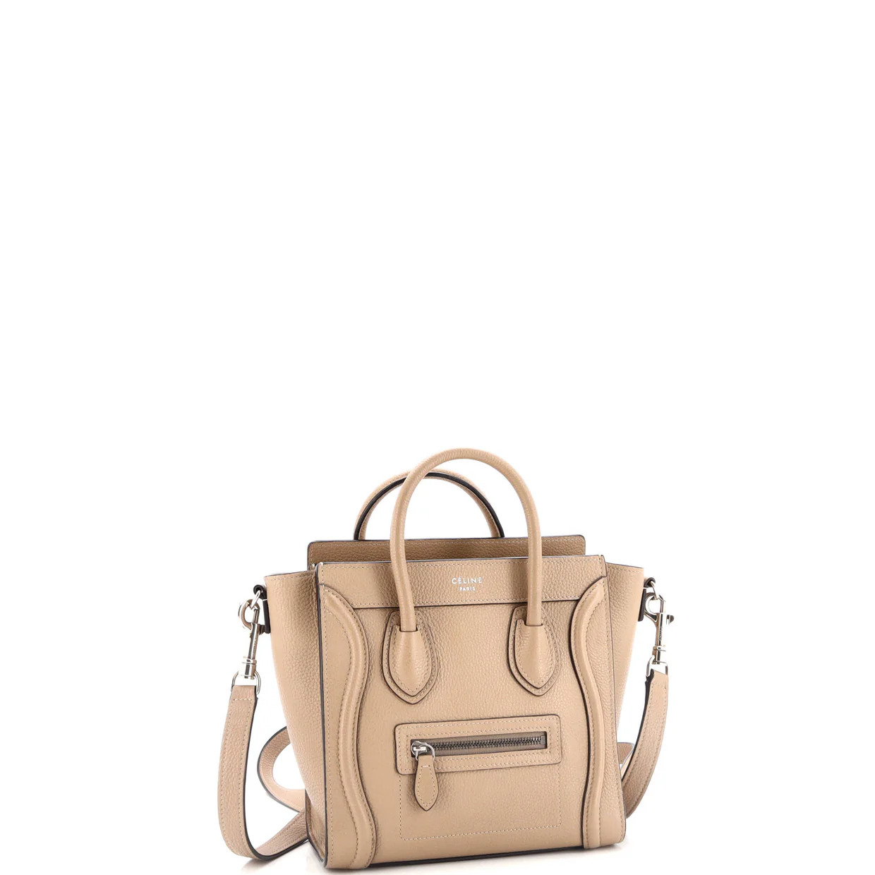 Luggage Bag Grainy Leather Nano - Deep Luxury