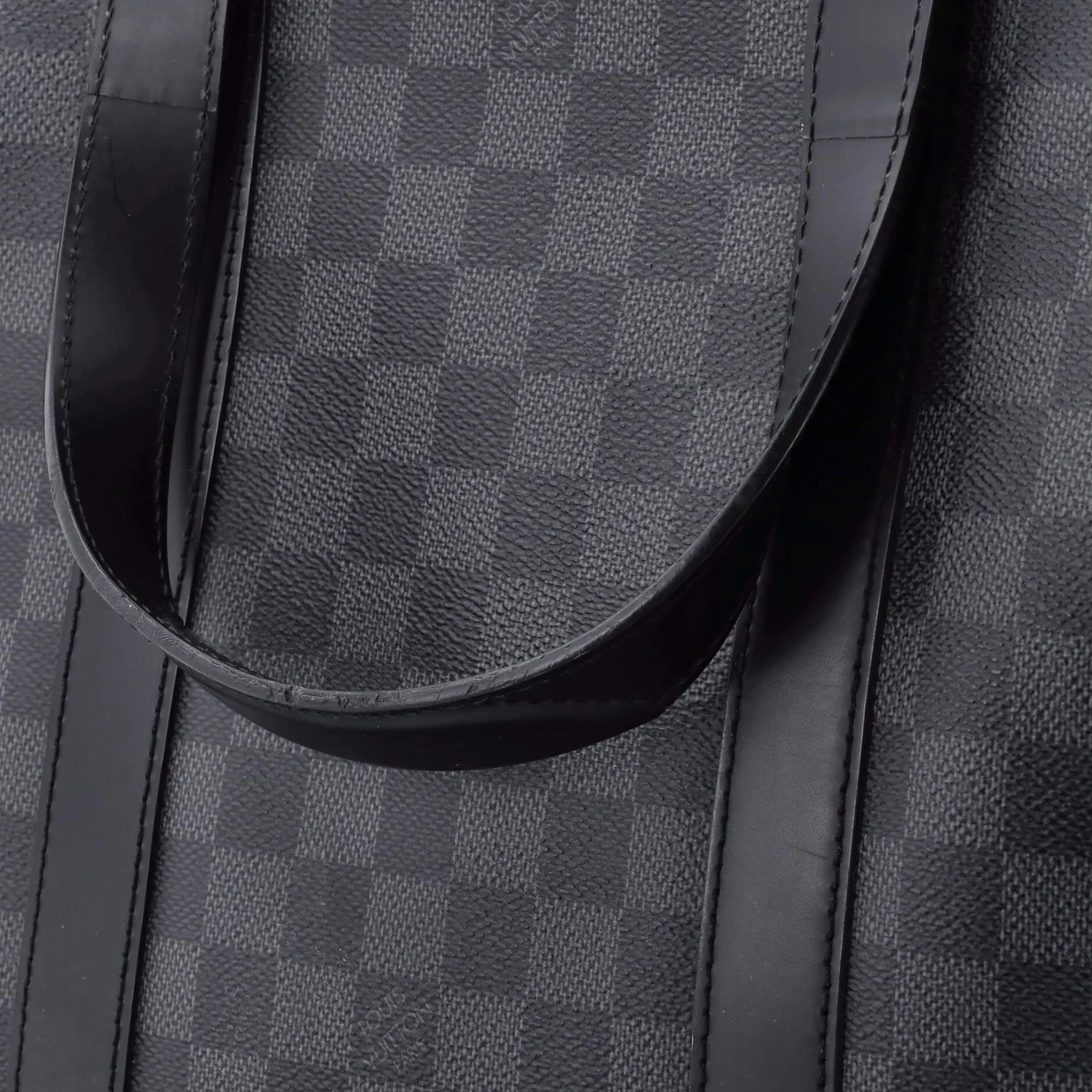 Tadao Handbag Damier Graphite PM - Deep Luxury