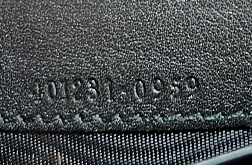 Dionysus Chain Wallet GG Velvet Small - Deep Luxury