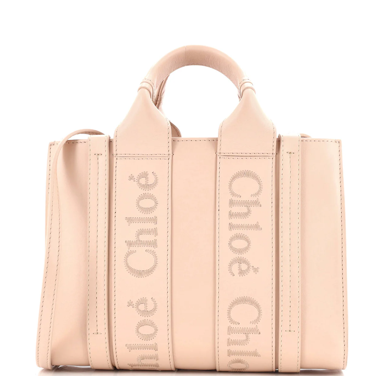 Woody Convertible Tote Leather Small - Deep Luxury