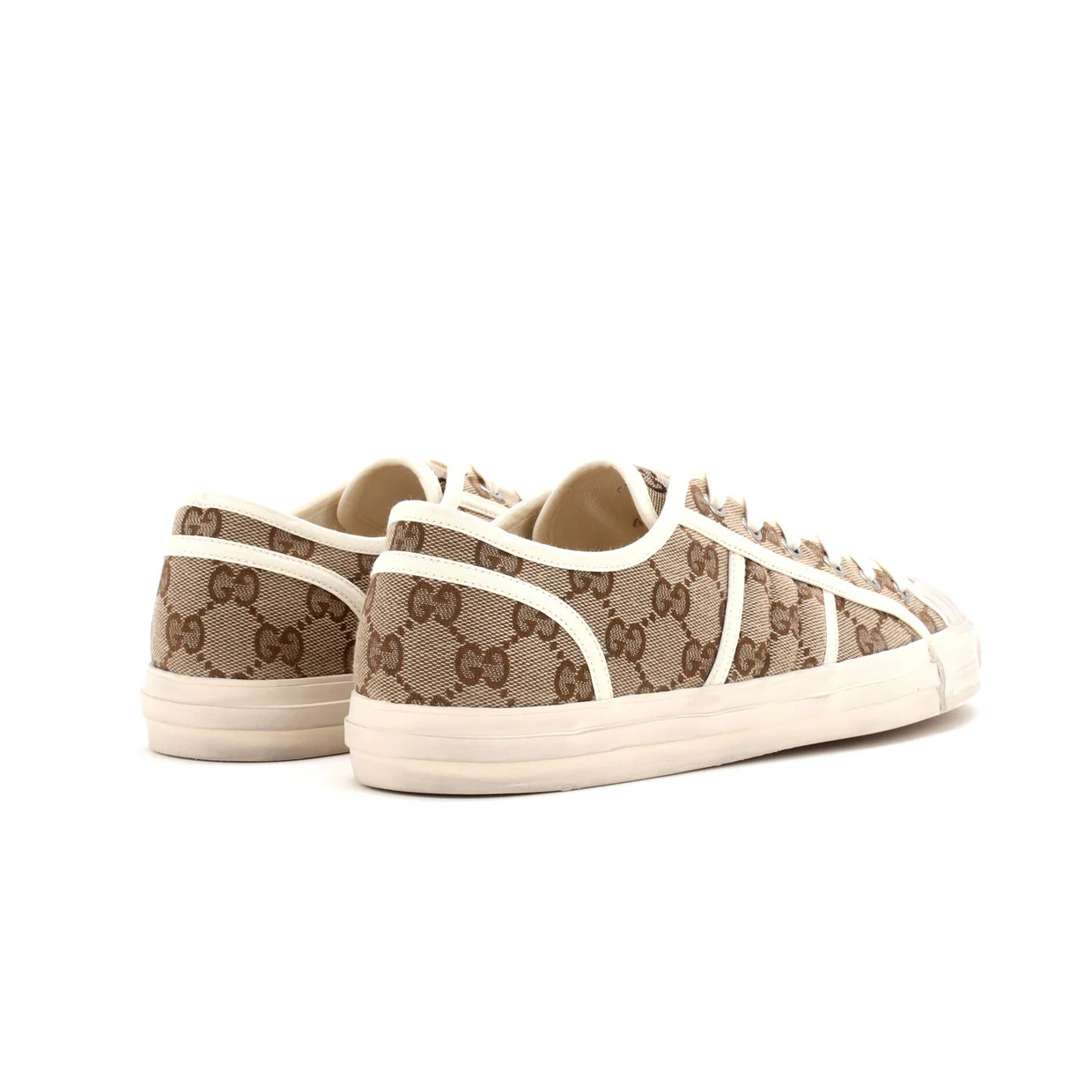 Men's Julio Low-Top Sneakers GG Canvas - Deep Luxury