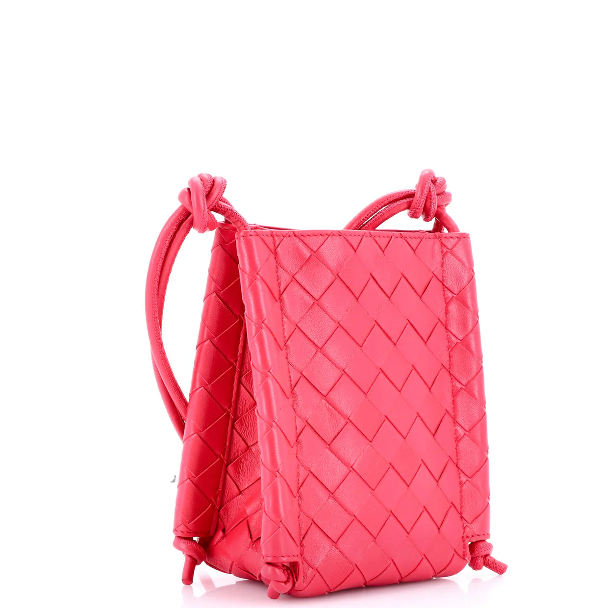 The Knot Bag Intrecciato Nappa Mini - Deep Luxury