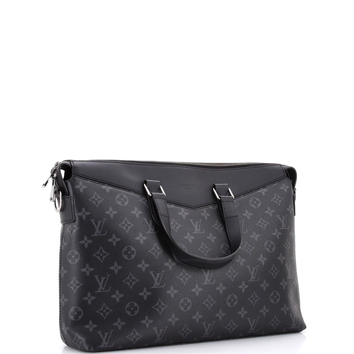 Explorer Briefcase Monogram Eclipse Canvas - Deep Luxury