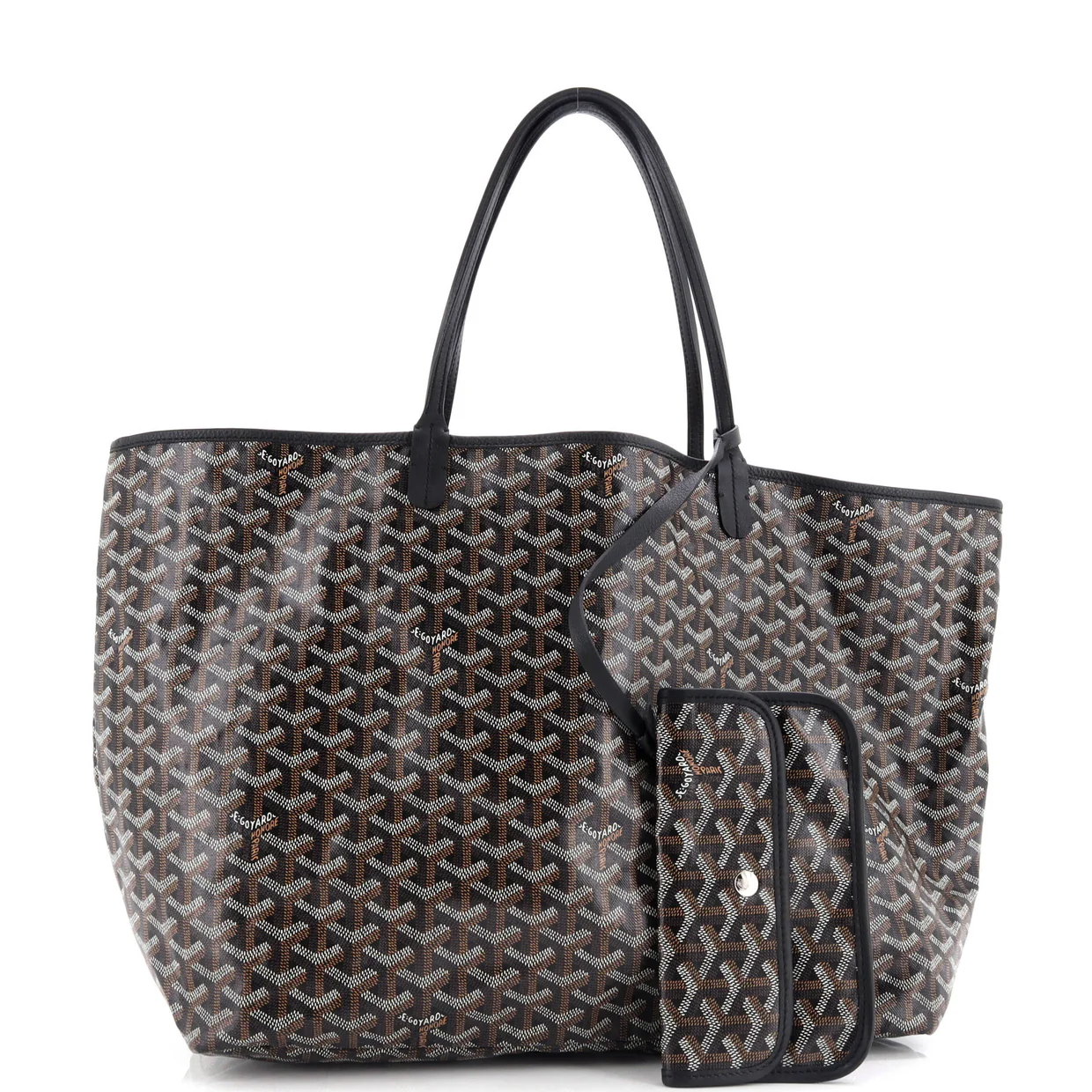 Saint Louis Tote Printed Coated Canvas GM - Deep Luxury