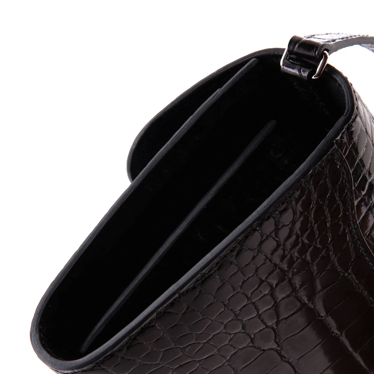 Constance To Go Wallet Alligator - Deep Luxury