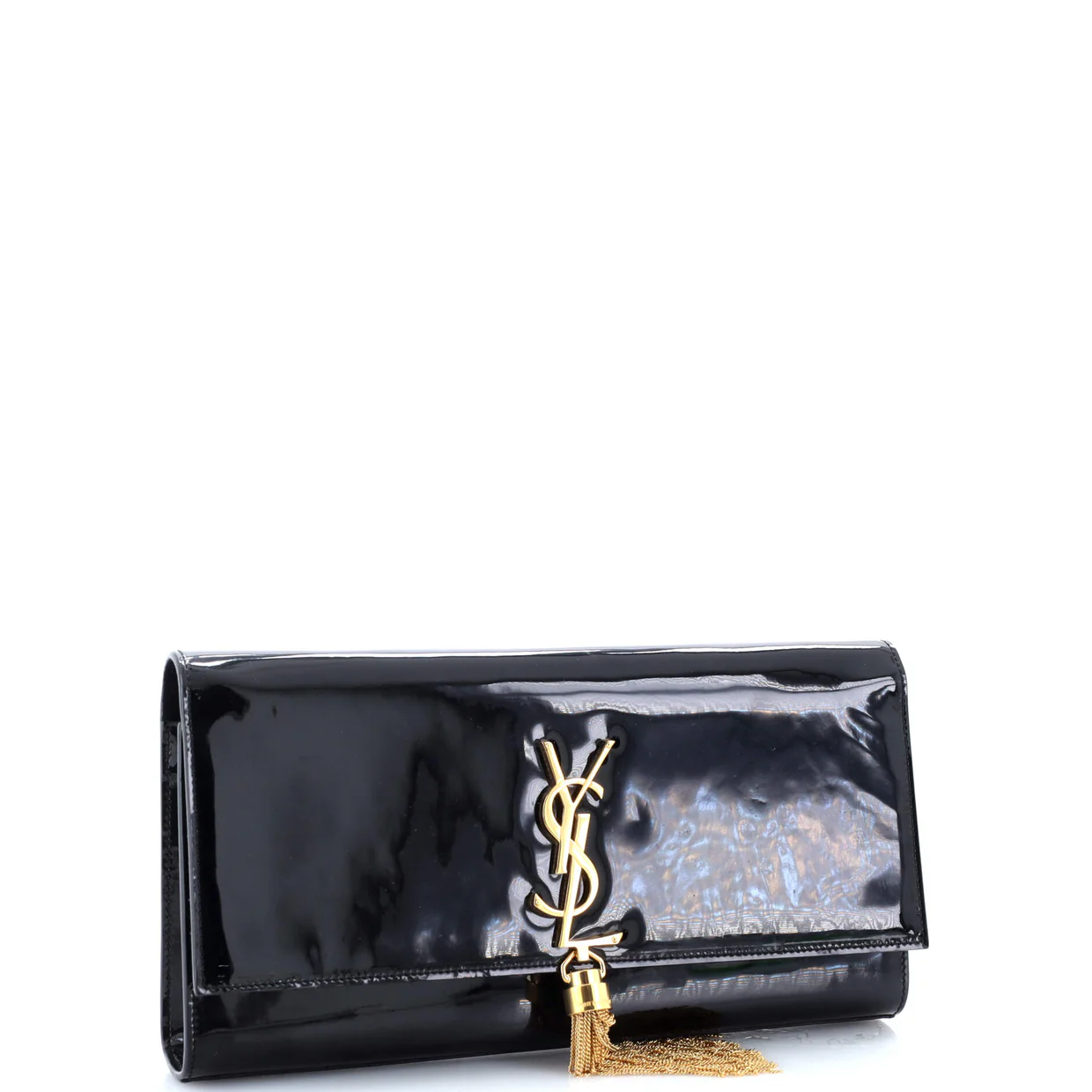 Classic Monogram Tassel Clutch Patent - Deep Luxury