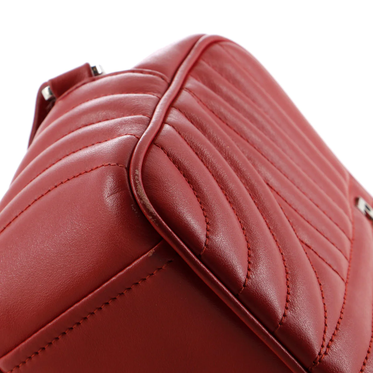 Camera Bag Diagramme Quilted Leather Small - Deep Luxury