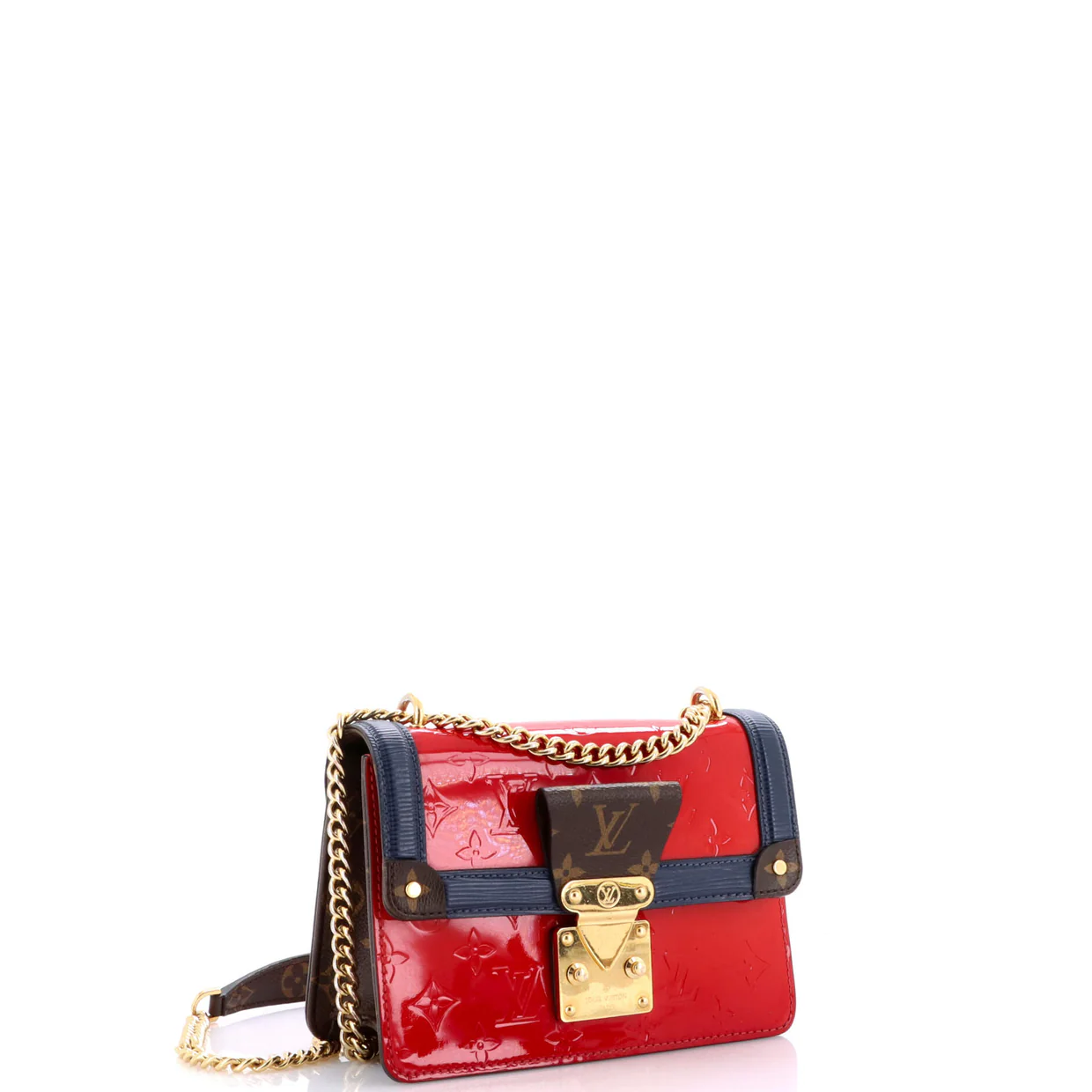 Wynwood Handbag Monogram Vernis with Monogram Canvas and Epi Leather - Deep Luxury