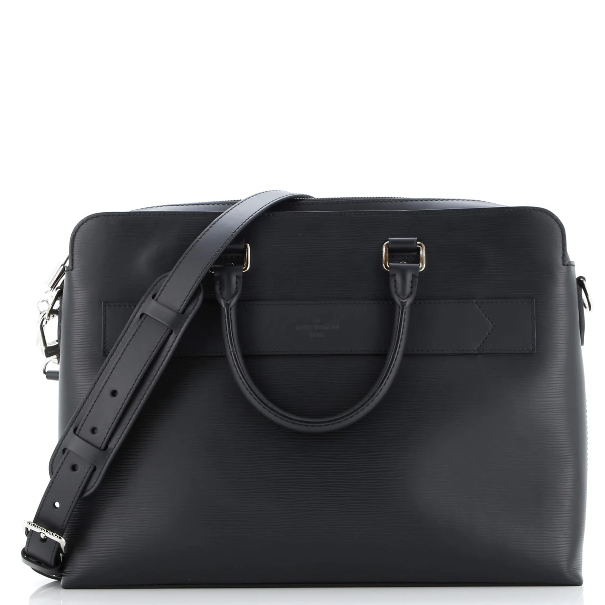 Brooks Briefcase Epi Leather - Deep Luxury