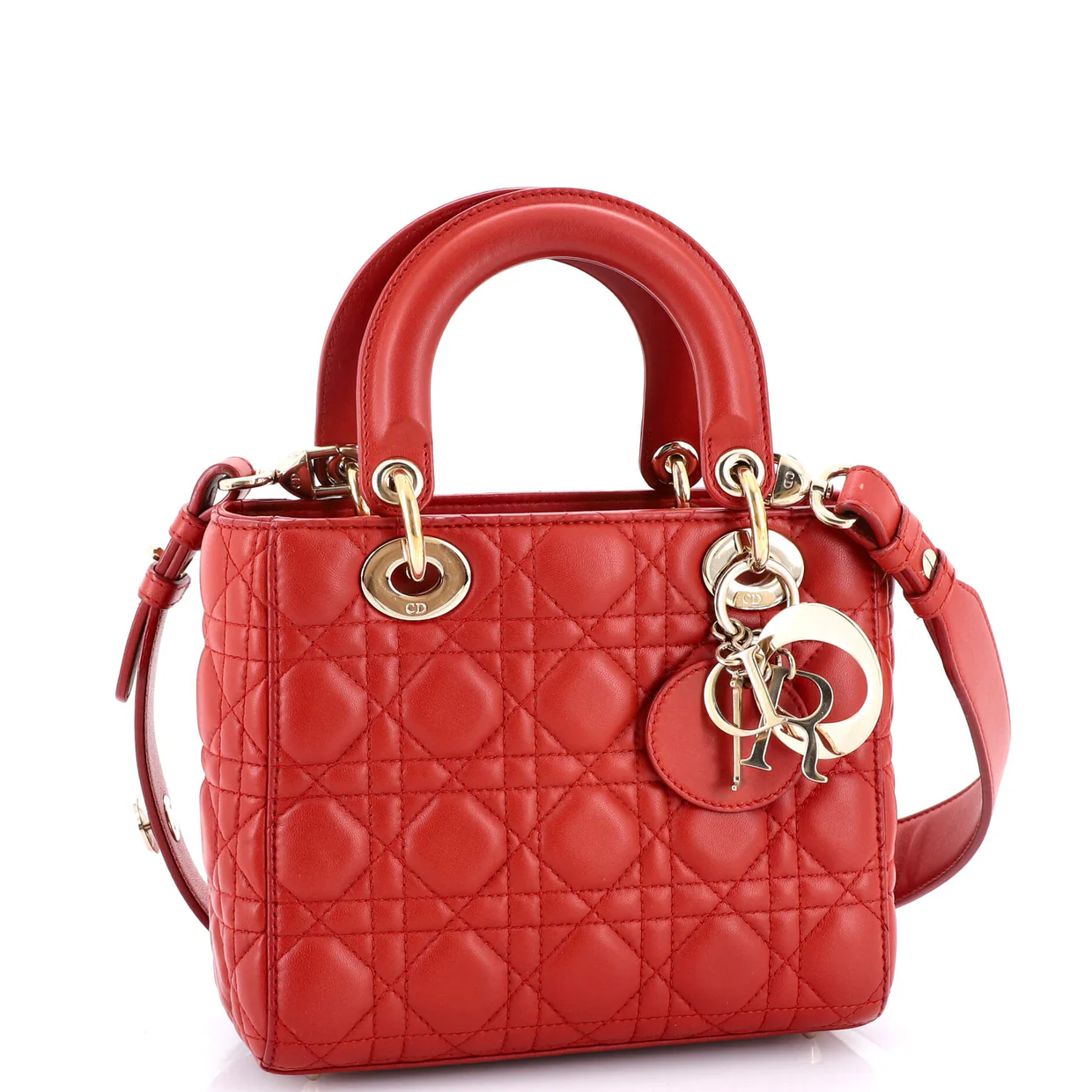 My Lady Dior Bag Cannage Quilt Lambskin - Deep Luxury